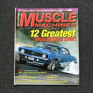 Hemmings Muscle Machines Magazine - Issue #35 - Aug. 2006 - Chevrolet Camaro